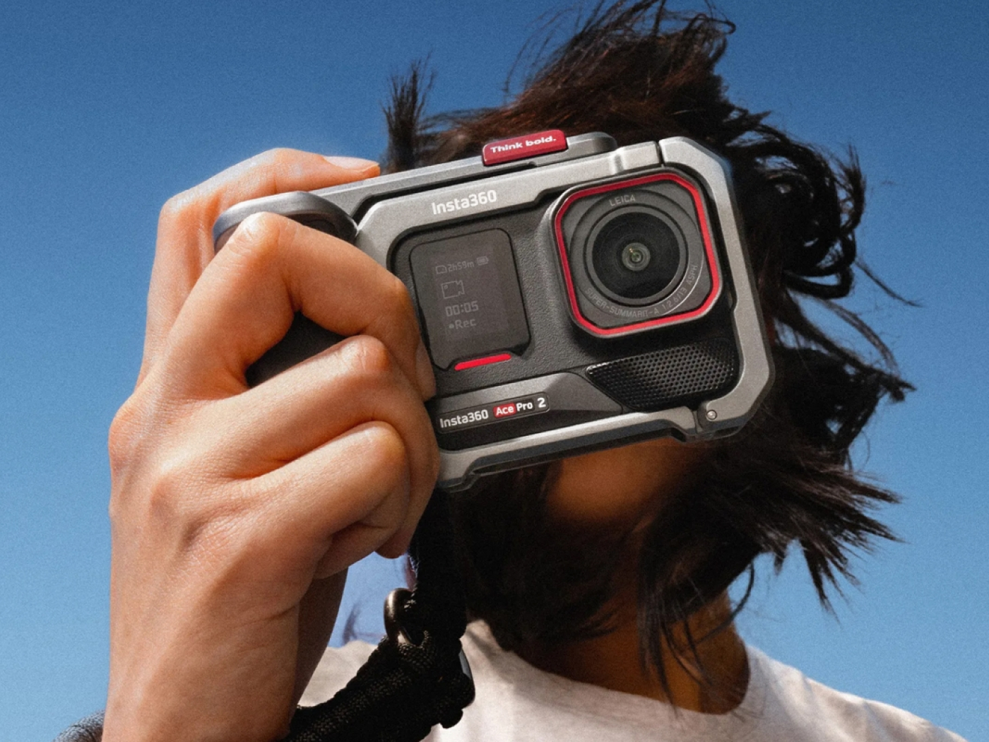 Xplorer Grip Kit pro akční kameru Insta360 Ace Pro 2/ Ace Pro - stříbrný