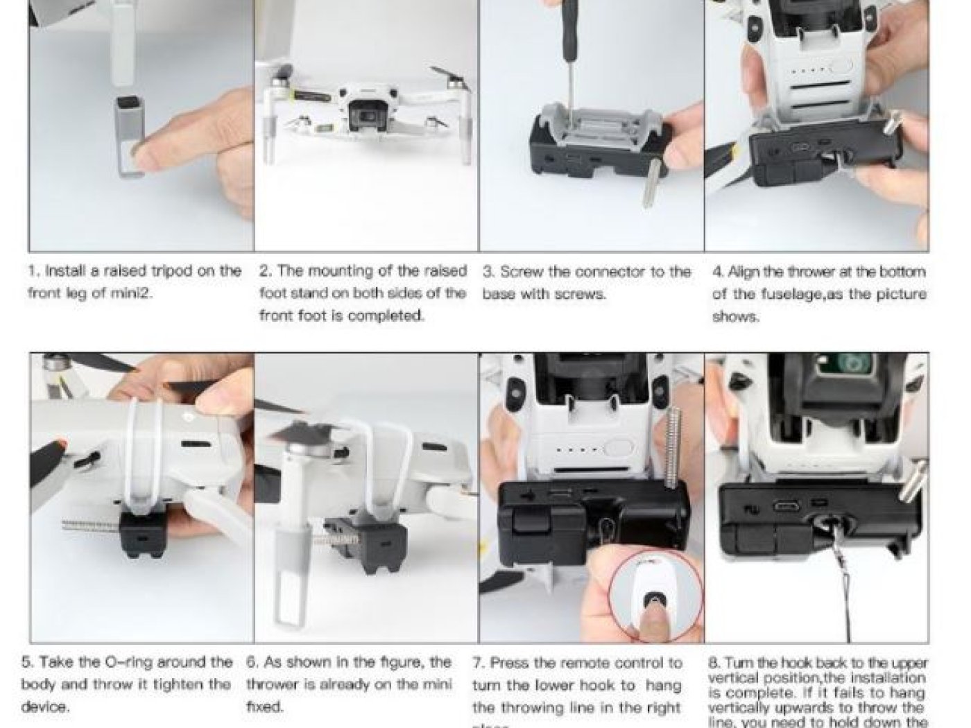 Air Dropping System pro dron DJI Mavic Mini / Mini 2 / Mini 2 SE / Mini SE