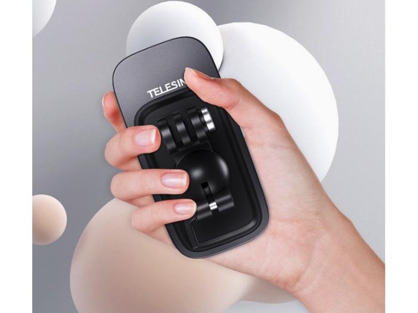 Multifunkční magnetický klip na akční kameru