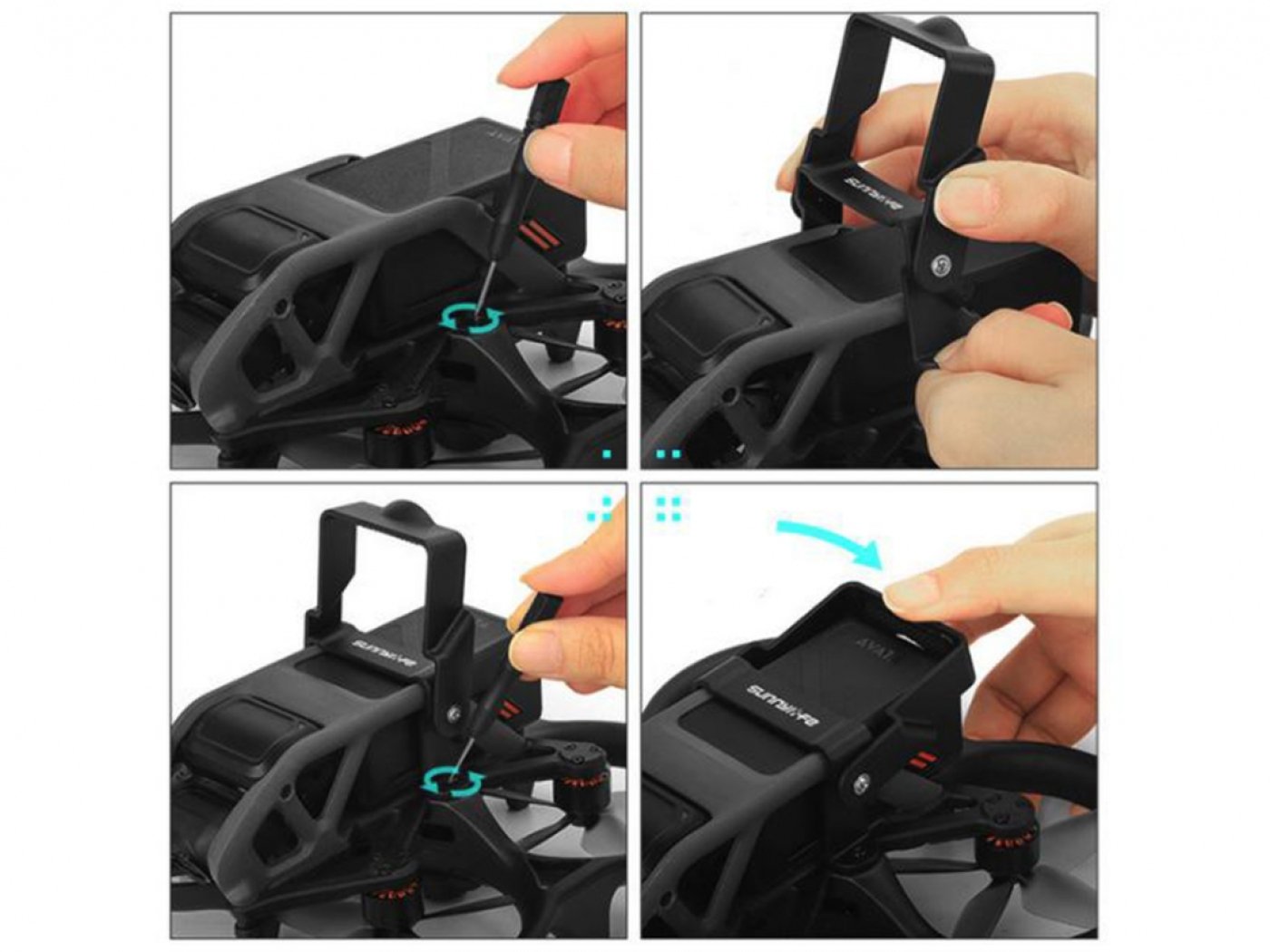 Skládací pojistka baterie na dron DJI Avata