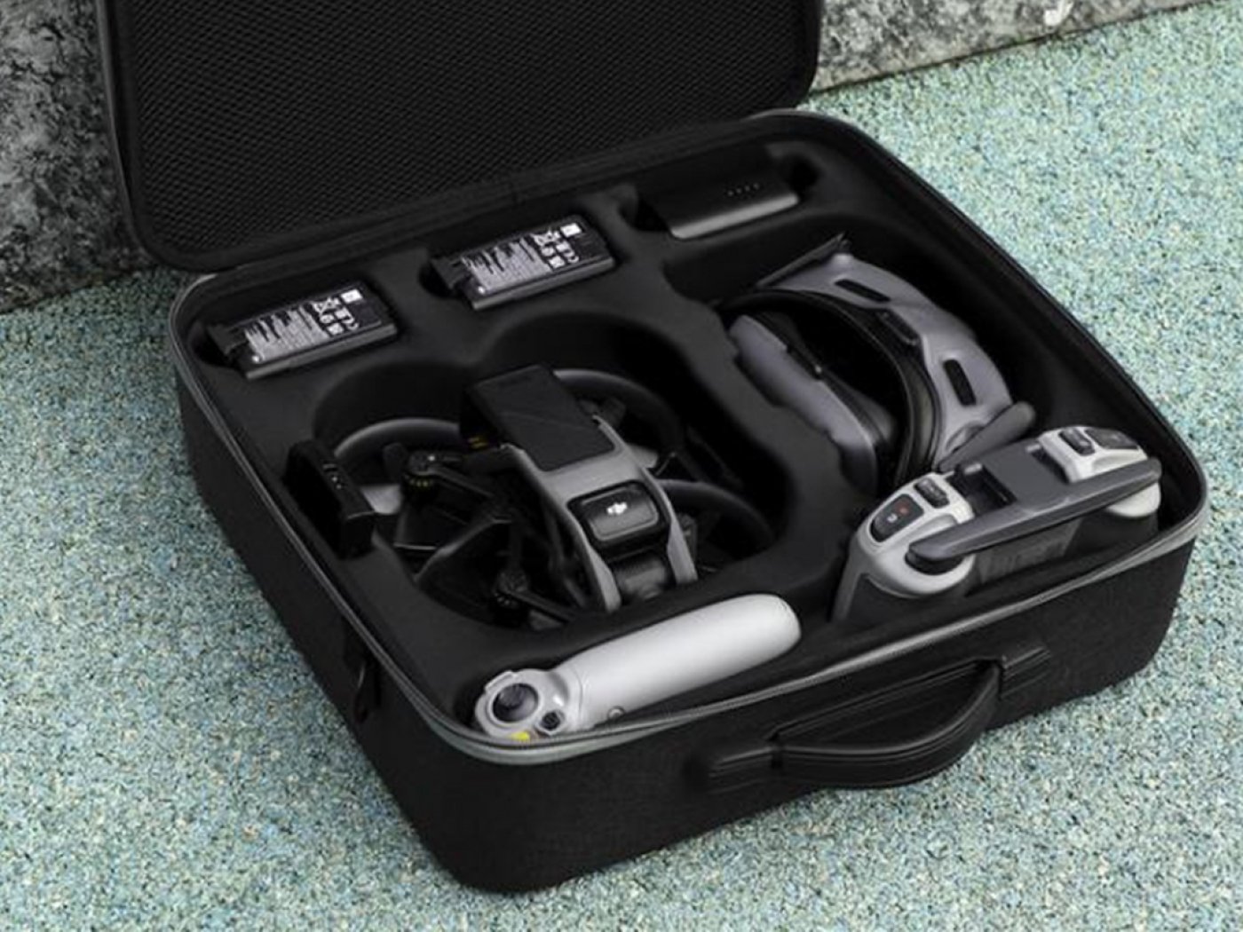 Šedé pouzdro na dron DJI Avata + Goggles 2 / Integra