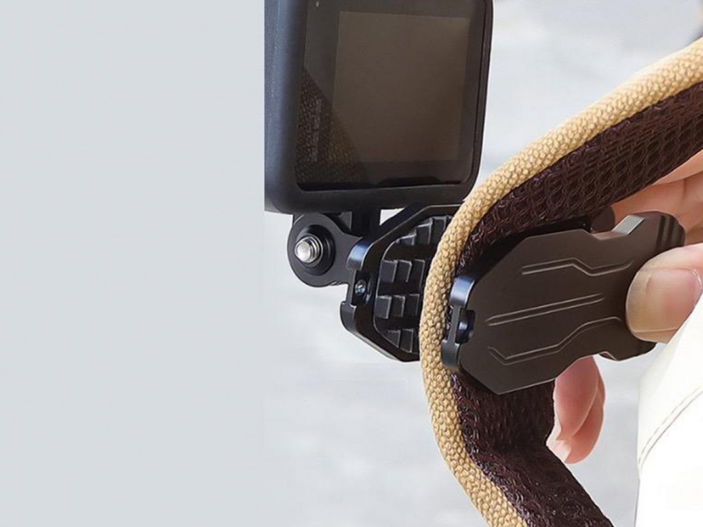 Klip na batoh pro akční kameru