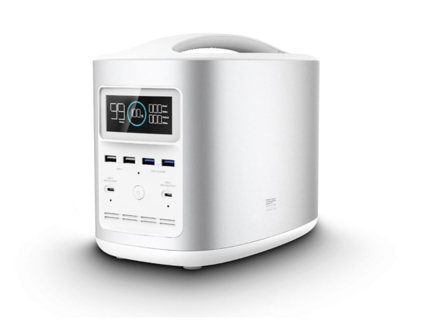 Přenosná nabíjecí stanice EcoFlow RIVER370 (stříbrná) + přepravní brašna