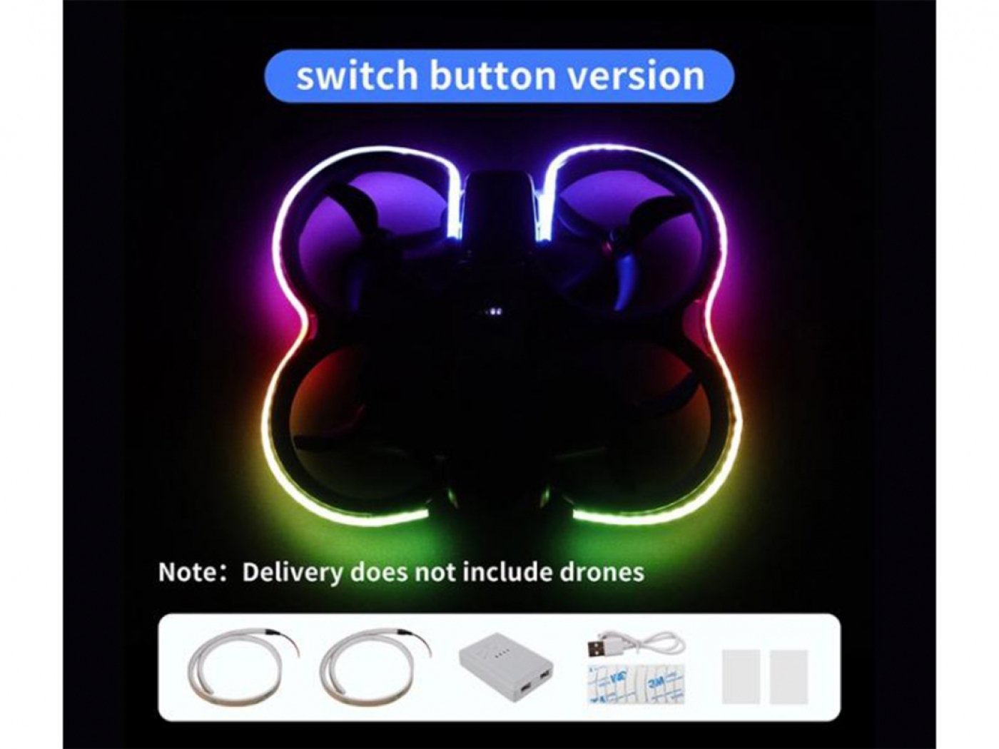 Barevný LED pásek na dron DJI Neo / Avata 2