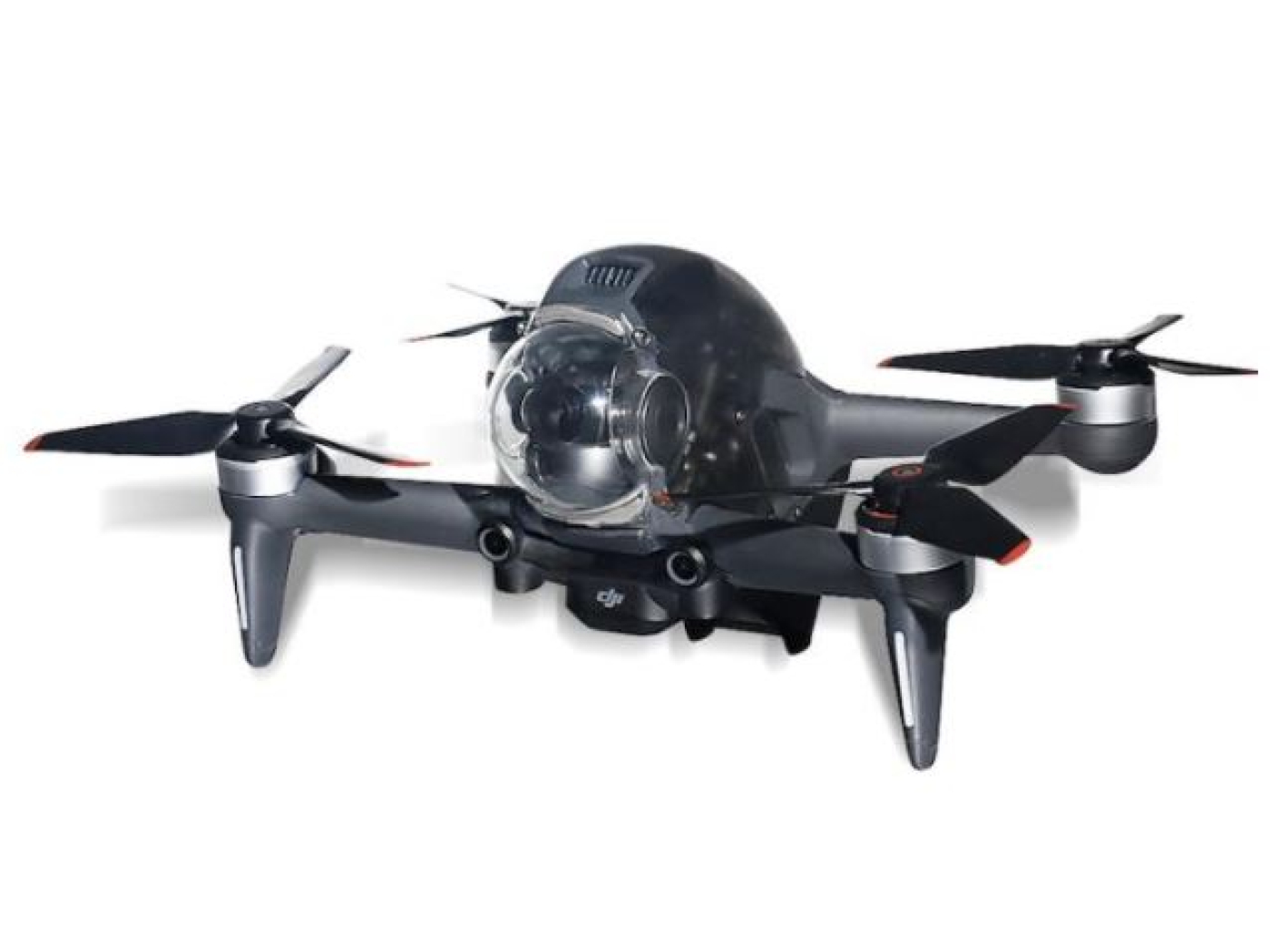 Průhledný kryt gimbalu DJI FPV závodního dronu