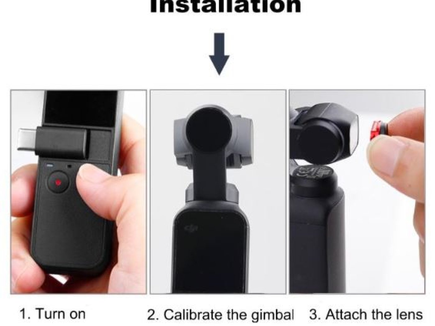 Ultra širokoúhlý objektiv na DJI Osmo Pocket / Pocket 2