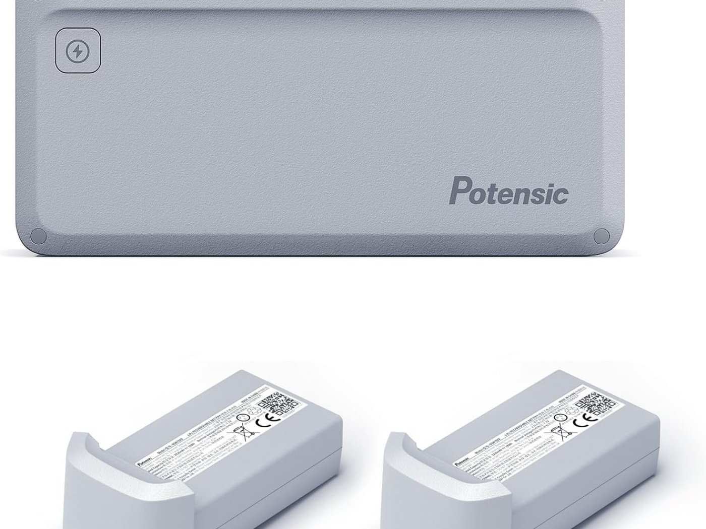 Potensic rychlonabíjecí stanice 60W More Power na tři baterie pro Atom 4K + adaptér + 2 baterie