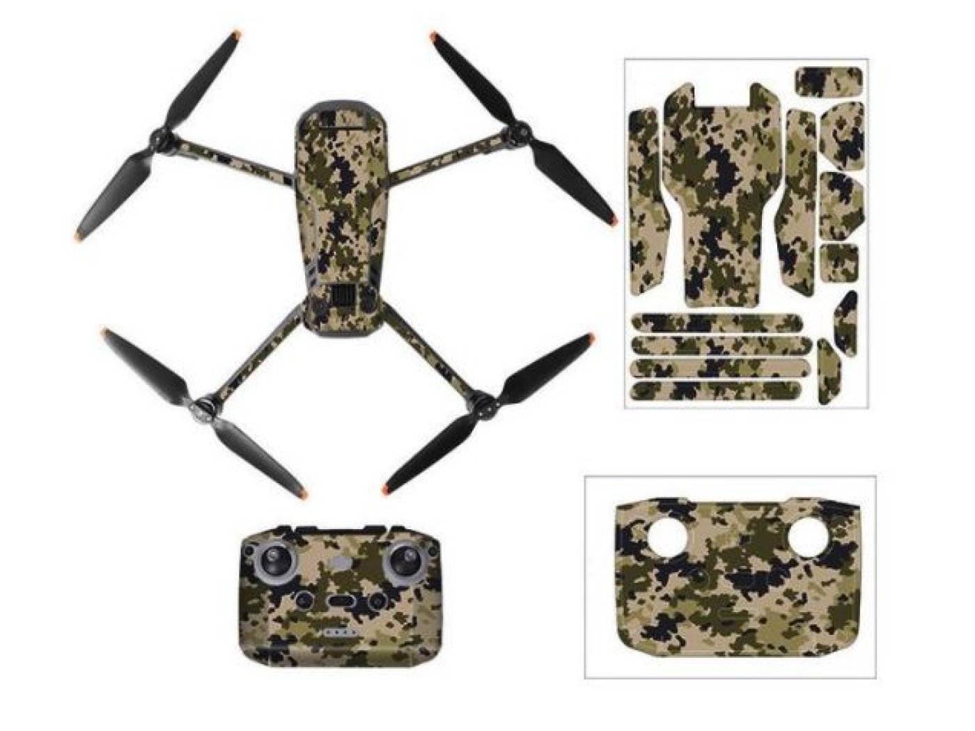 Camouflage polep na dron DJI Mavic 3