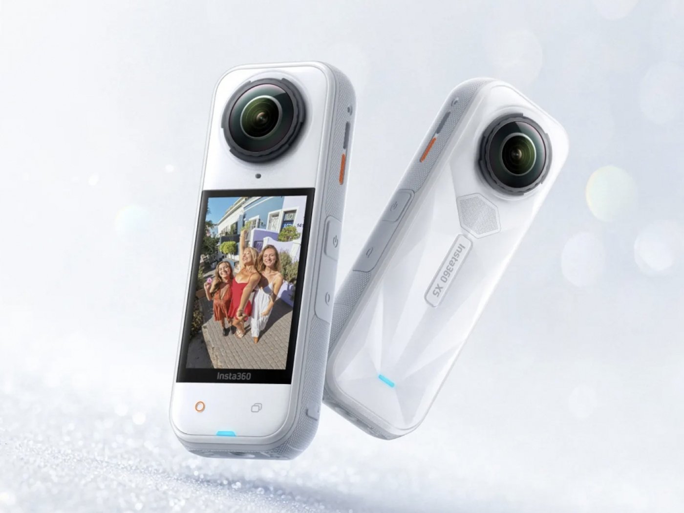 Akční kamera Insta360 X5 - bílá - limitovaná edice