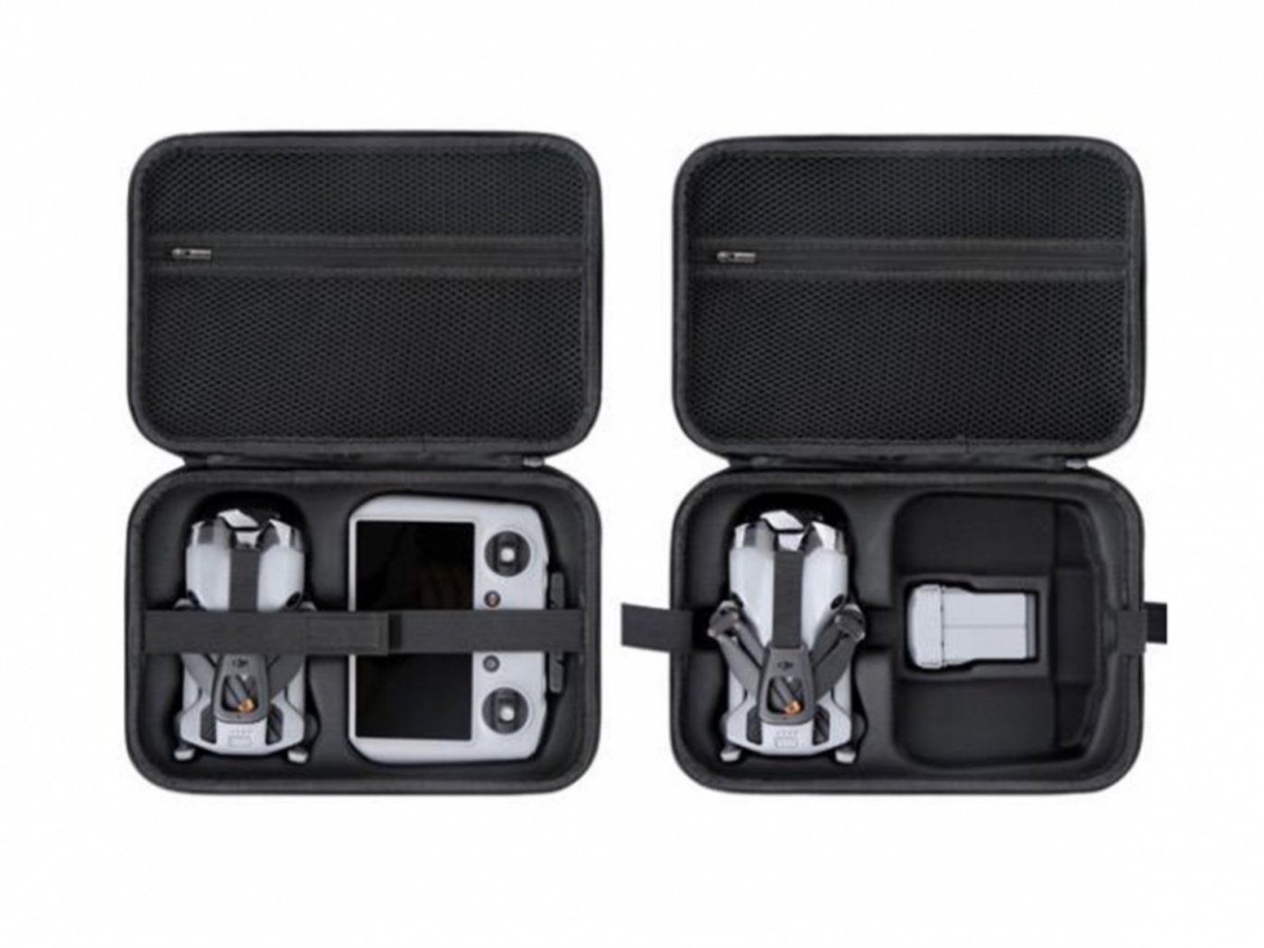 PU pouzdro na rameno na dron DJI Mini 5 Pro s DJI RC 2 - černé