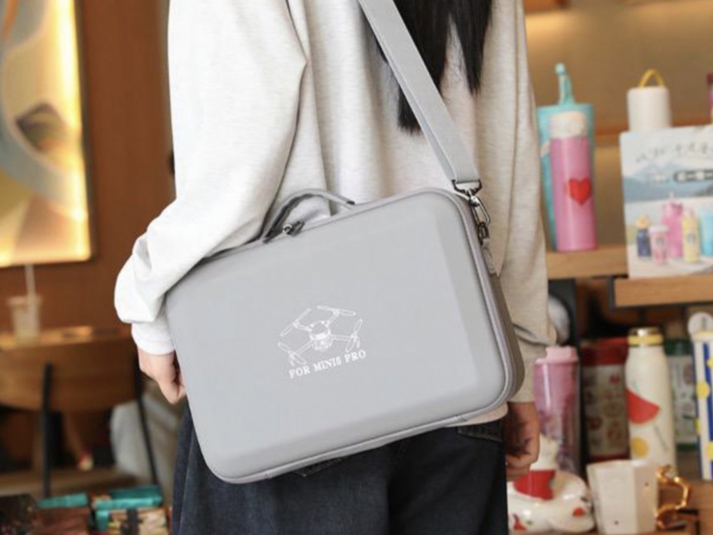 PU brašna přes rameno pro DJI Mini 5 Pro (DJI RC-N3 / RC 2)