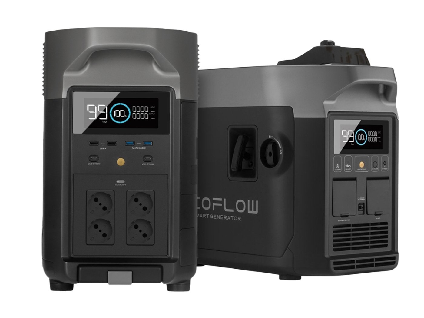 Přenosná nabíjecí stanice EcoFlow DELTA Pro + Smart Generator