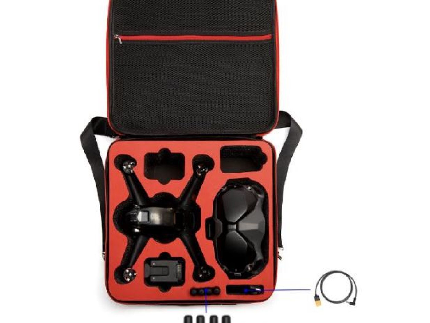 Nylonové pouzdro na DJI FPV závodní dron