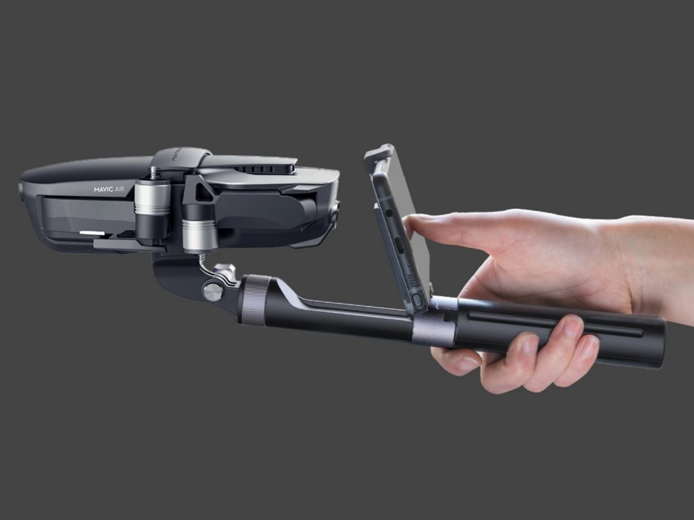 DJI Mavic Air držák pro ruční natáčení a stativ