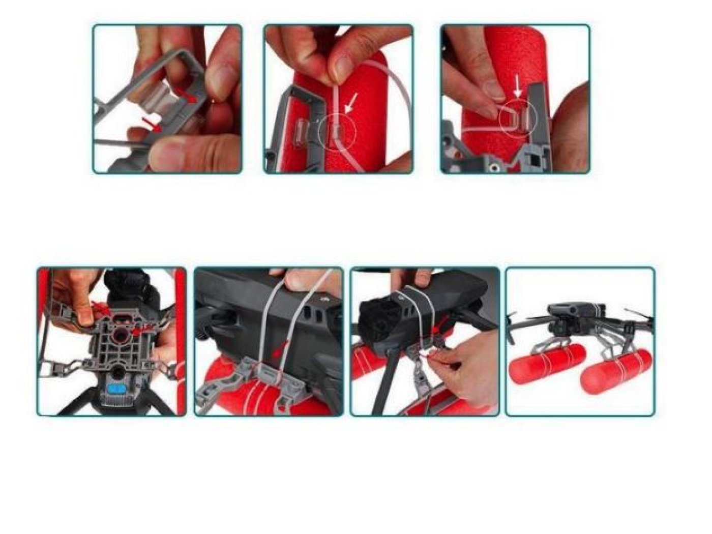 Zvýšený přistávací podvozek s plováky na DJI Mavic 3 / Mavic 3 Classic