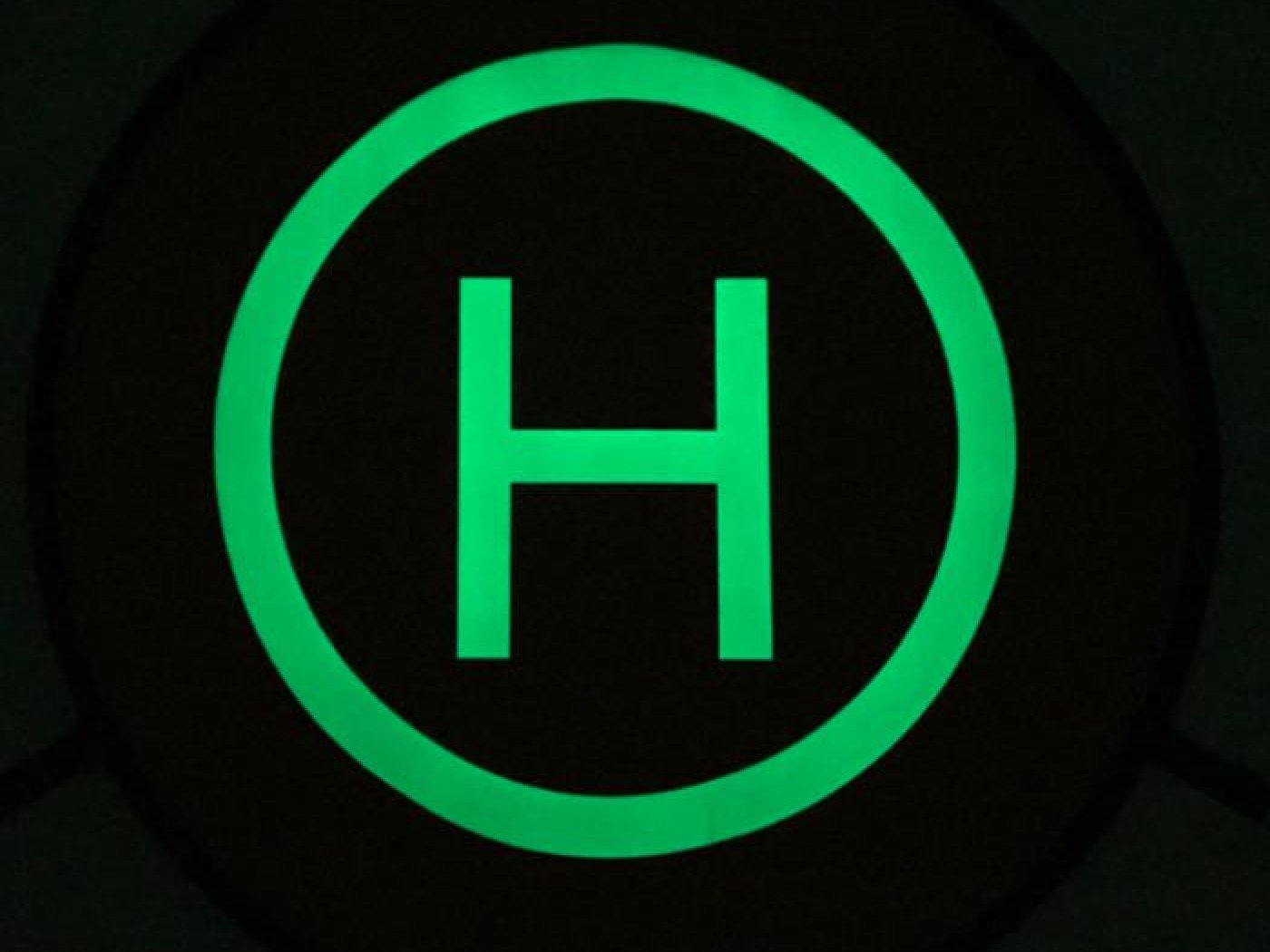 Luminiscenční přistávací plocha (110cm)