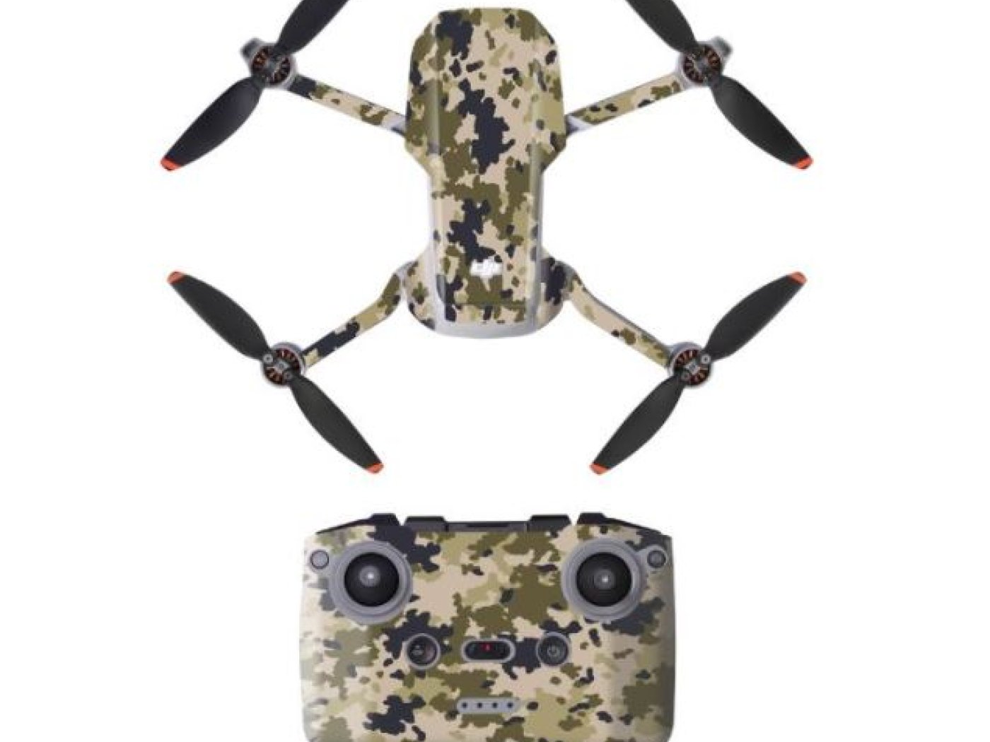 Camouflage polep na dron a ovladač DJI Mini 2
