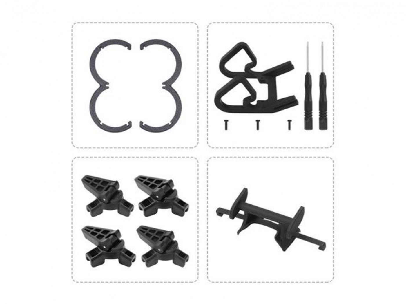 Sada ochranného příslušenství na dron DJI Neo (černá)