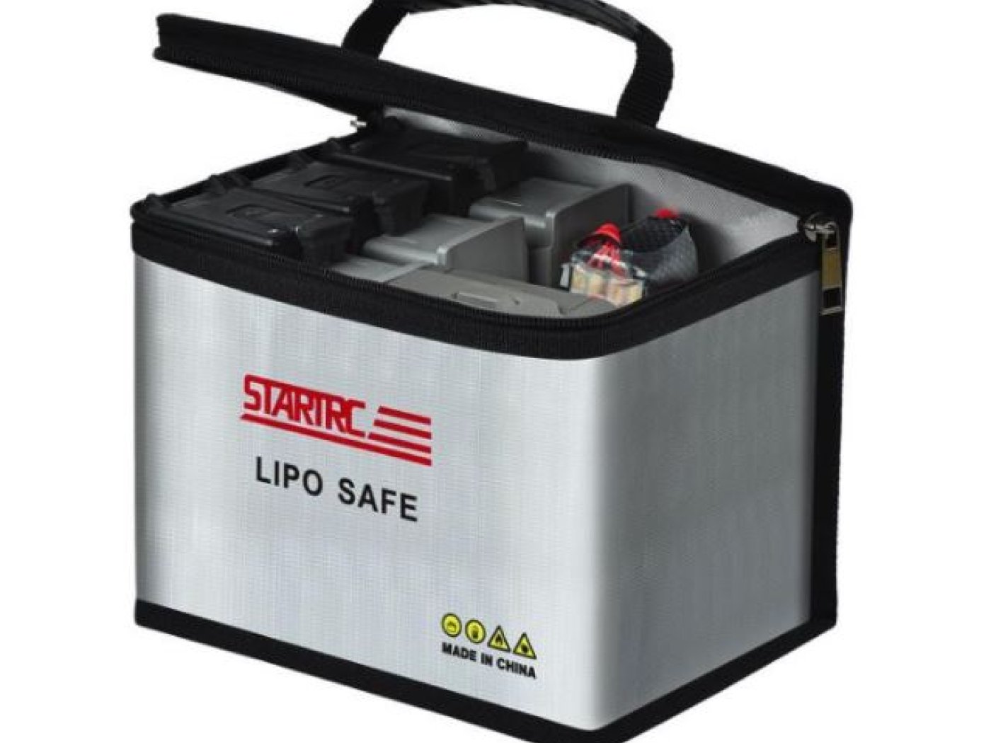 Univerzální bezpečnostní obal na baterie dronu