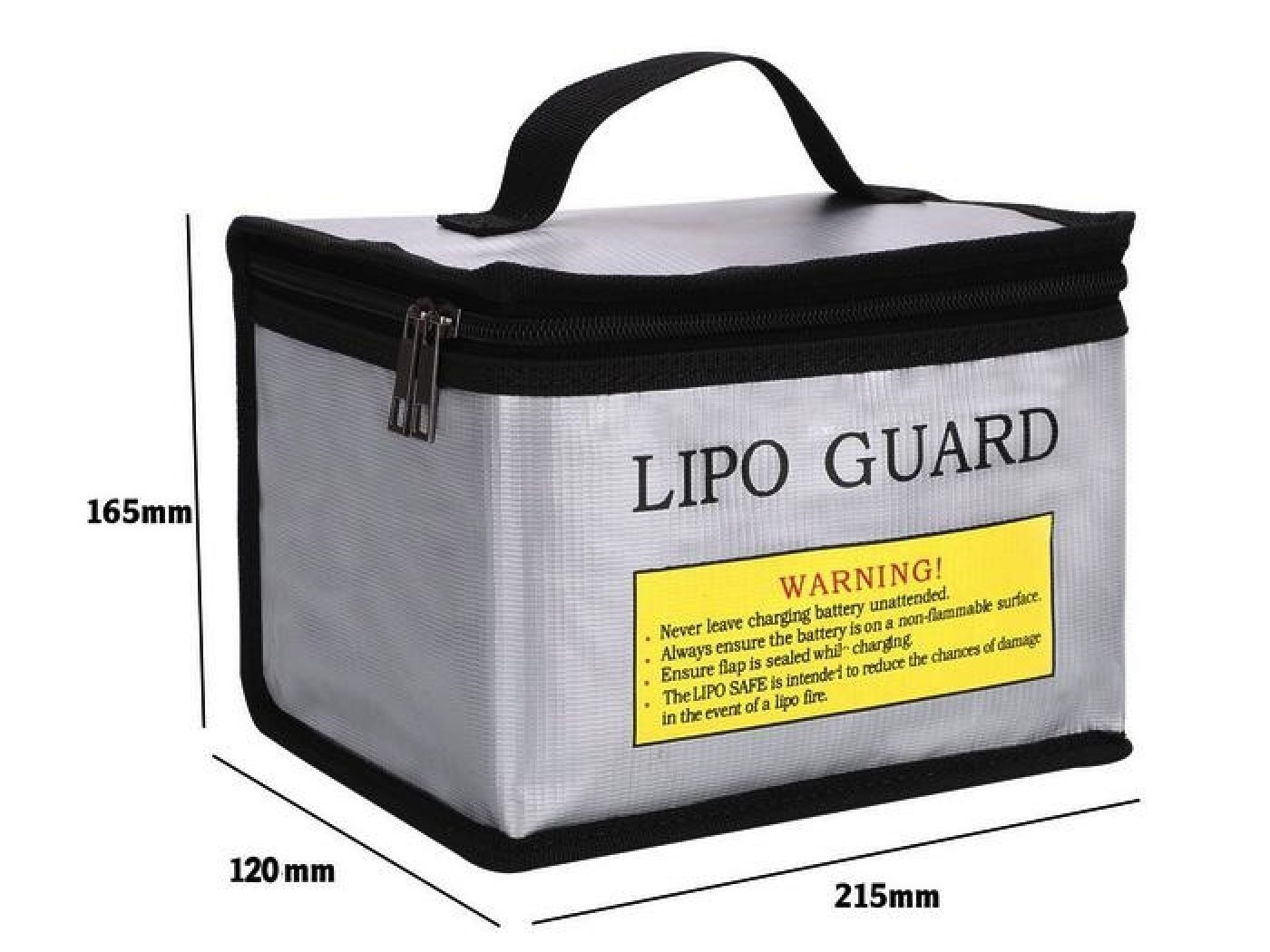 Univerzální bezpečnostní obal na baterie dronu