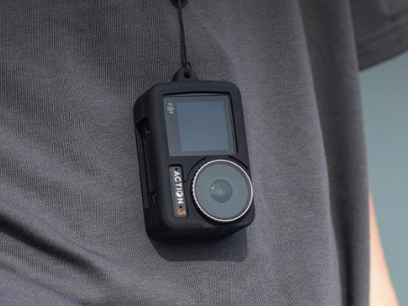 Pgytech silikonový kryt s poutkem na kameru DJI Osmo Action 3