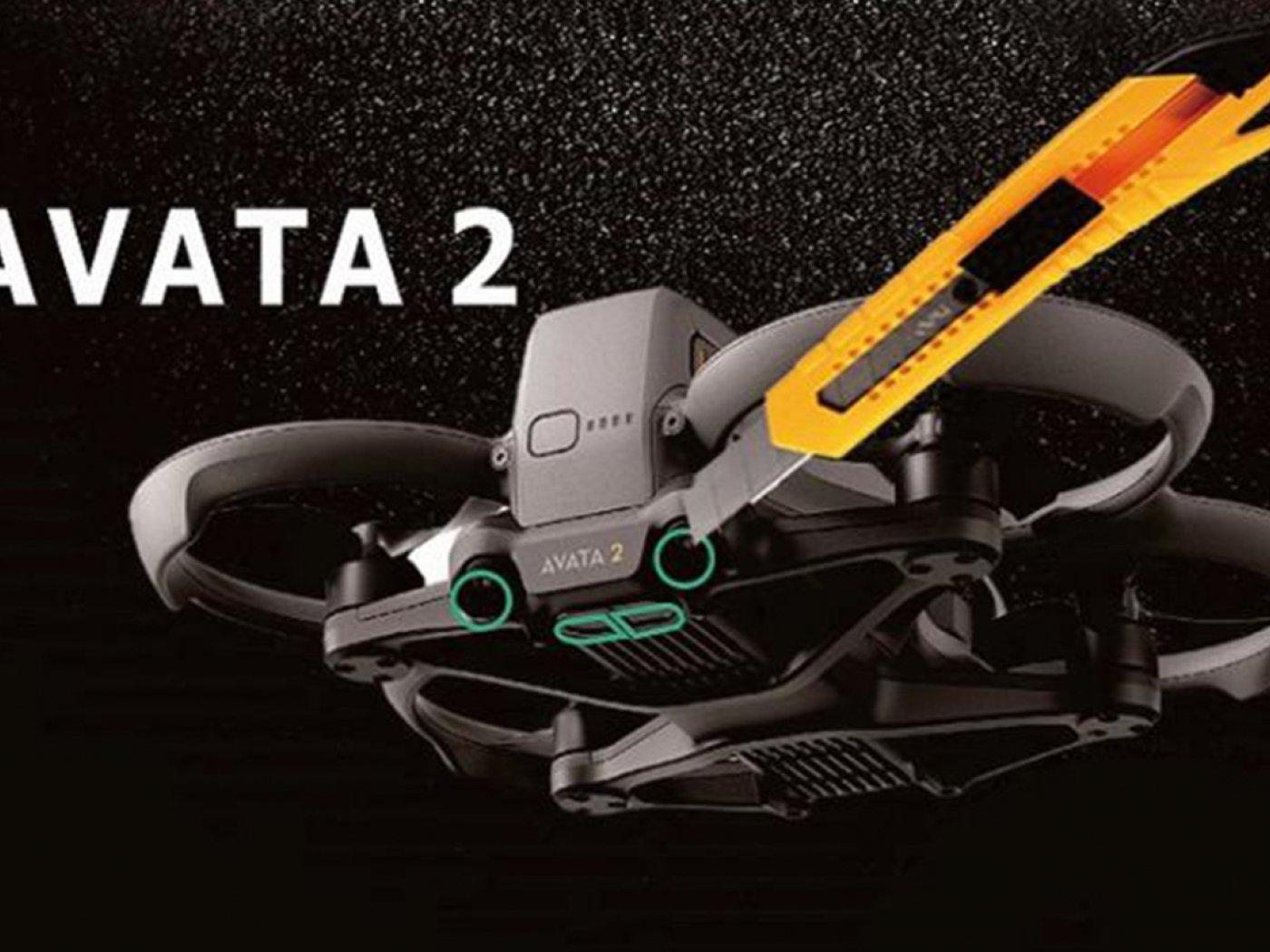 Ochrana objektivu a senzorů na dron DJI Avata 2