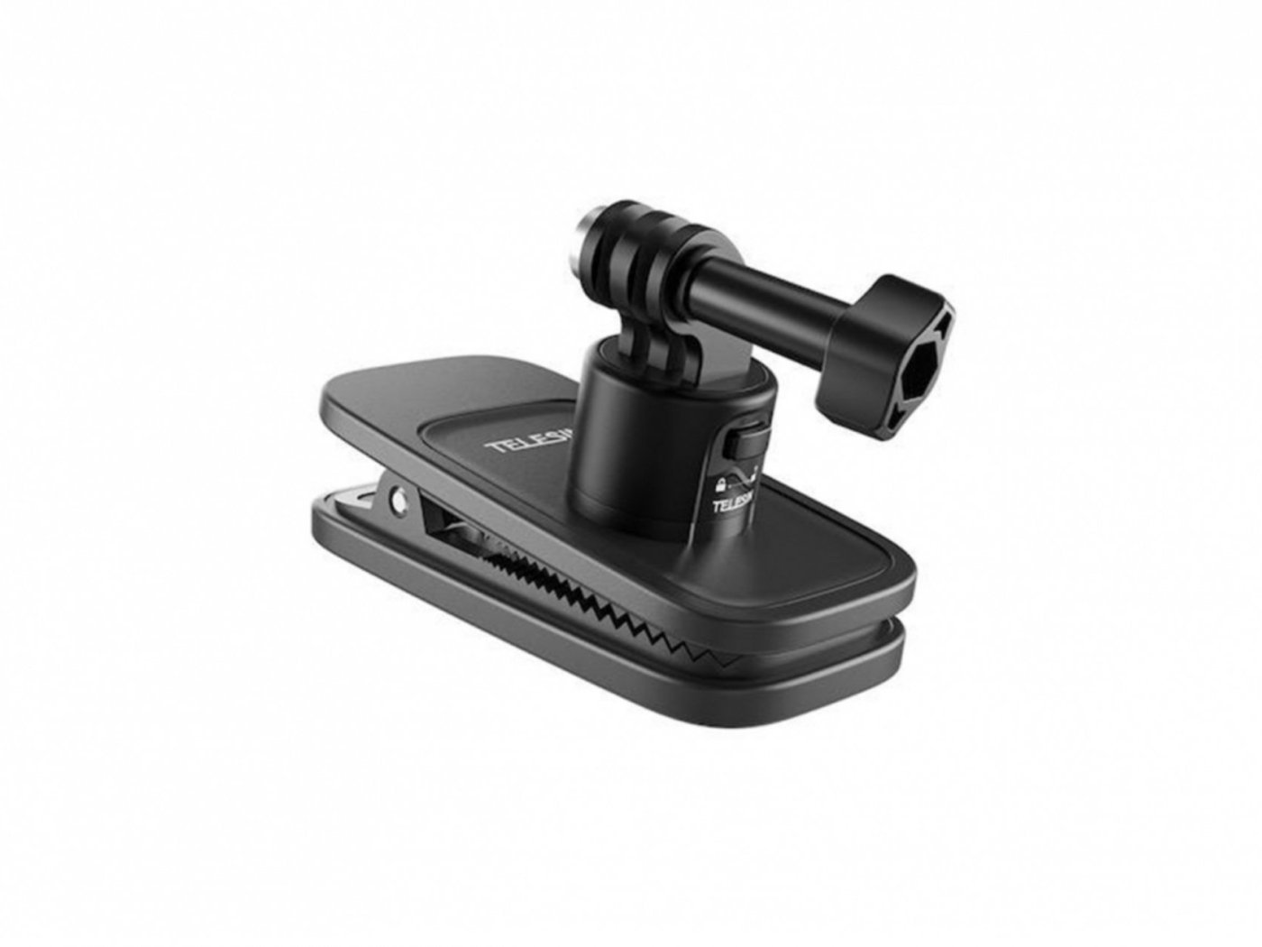 Rychloupínací spona na batoh pro akční kamery