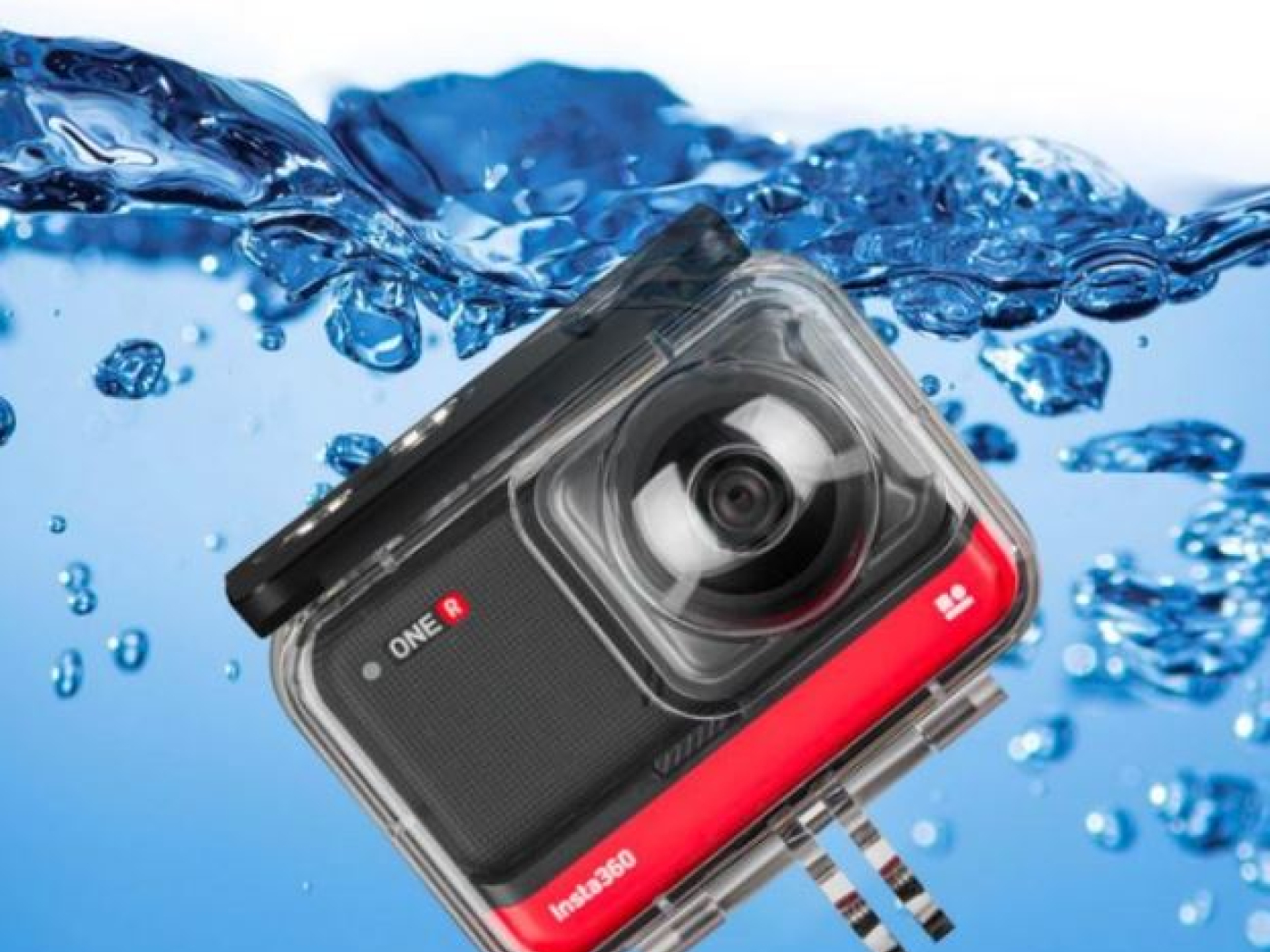 Podvodní kryt pro Insta360 ONE R 360° s duálním objektivem